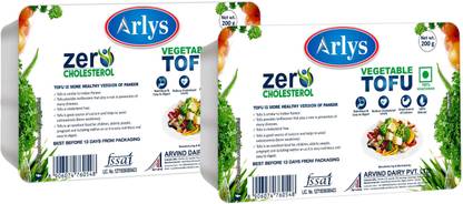 ARLYS Tofu Vegetable | Zero Cholesterol | Net wt.400g Pack of 2Pcs 400 g