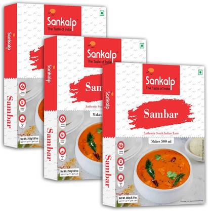 Sankalp by Sankalp Instant Sambar Mix-Ready to Eat-No Preservatives 750 g