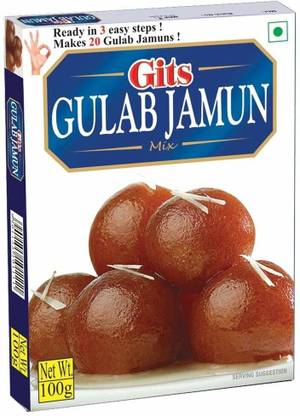 Gits Gulab Jamun Mix, 100g (Pack of 2) 100 g