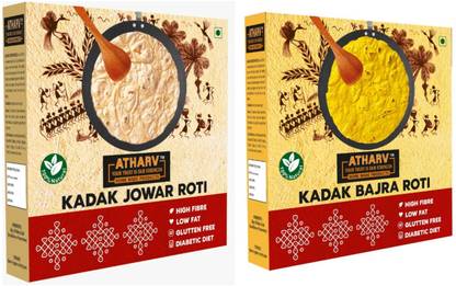 ATHARV kadak Jowar & Bajra Roti 20 Pieces