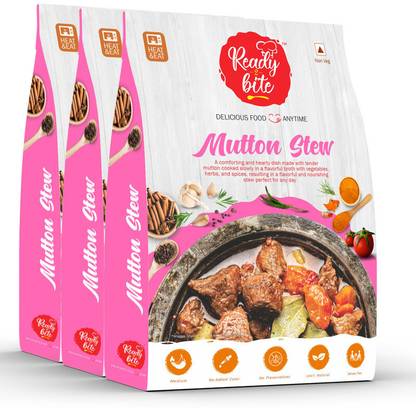 Ready 2 Bite Mutton Stew Non-Vegetarian Delicious Instant Ready to Eat Food & Microwave 900 g