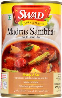 SWAD Ready to Eat Madras Sambhar | Instant Mix 450 g