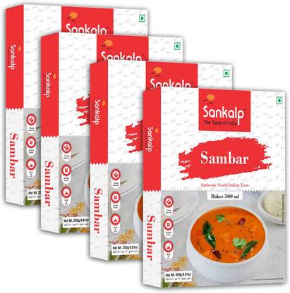 Sankalp by Sankalp Instant Sambar Mix-Ready to Eat-No Preservatives 1000 g