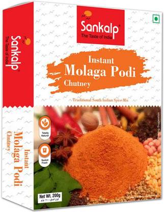 Sankalp by Sankalp Instant Molaga Podi//Podi/Idli/Dosa Chutney Natural item 200 g