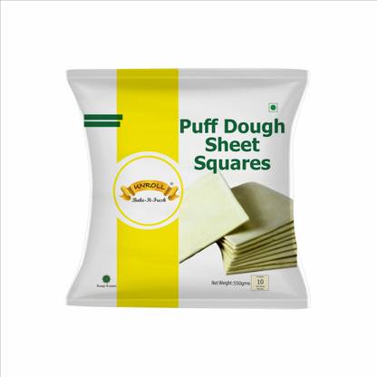 Unroll Ready to Bake Frozen Puff Sheet 550 g