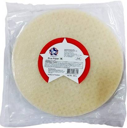 Star Lion by Star Lion Rice Paper Sheets, 400Gm (Spring Roll Wrappers) 400 g