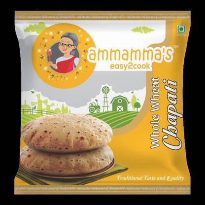 Ammamma's Wholewheat Chapati Lunch Dinner Meal