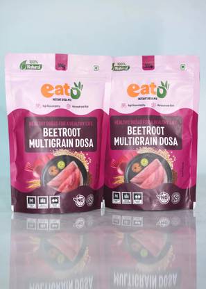 Eat5 Beetroot Multigrain Dosa Mix Combo | Healthy & Tasty | 100% Natural | 600 g
