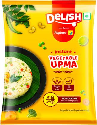 Delish by Flipkart Ready To Eat Vegetable Upma 60 g