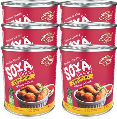 Desi Treat Peri Peri Soya Tikka (Ready to Cook) 4800 g