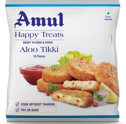 Amul Happy Treats Aloo Tikki 400 g