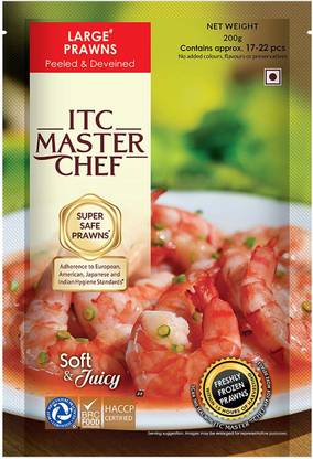 ITC Master Chef Large Prawns 200 g