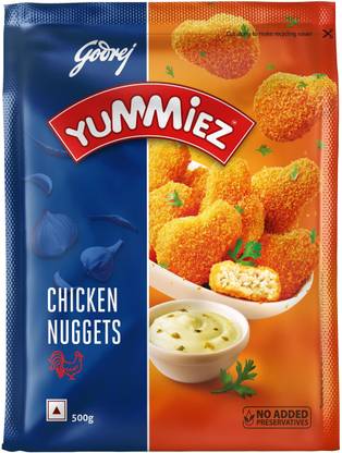 Godrej Yummiez Chicken Nuggets 500g 0.5 kg