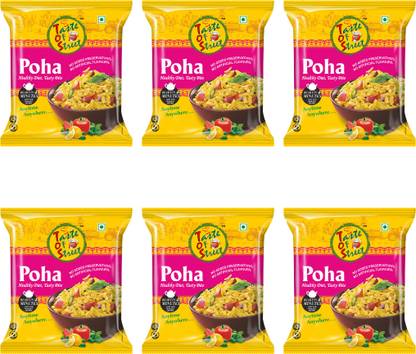 Taste Of Street Ready to Eat Onion Poha 6 Pieces