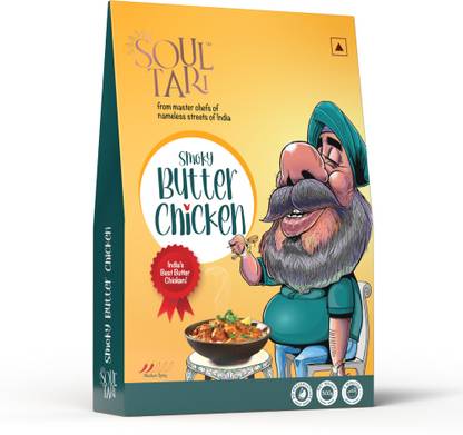 SoulTari by SoulTari Ready To Eat Smoky Butter Chicken | In A Creamy Aromatic Tomato Gravy 300 g
