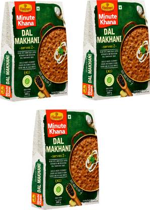 Haldiram's Dal Makhani 300 Gm (Pack of 3) 900 g