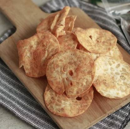 TEMPEHCHENNAI Tempeh Protein Chips (Sour cream seasoning),High Protein 100g- Veg/Vegan Protein