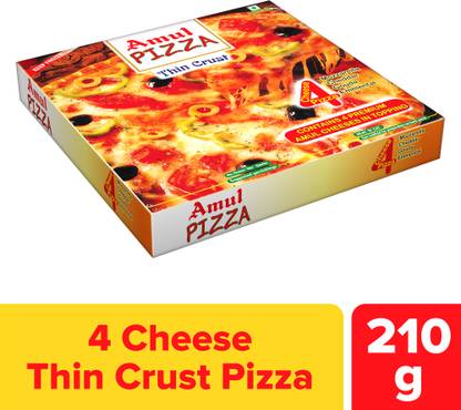 Amul 4 Cheese Pizza TC 210 g