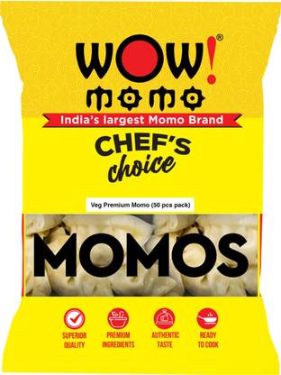 Wow! Momo Chef's Choice Veg Premium Momo