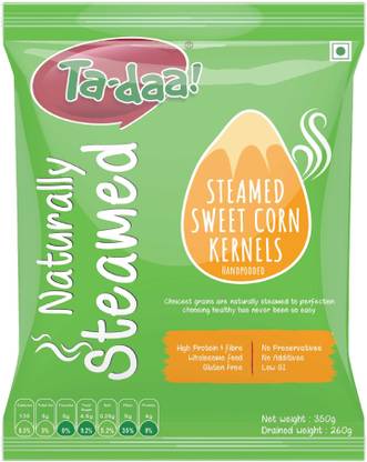 Tadaa Steamed Sweet Corn Kernels 350 g