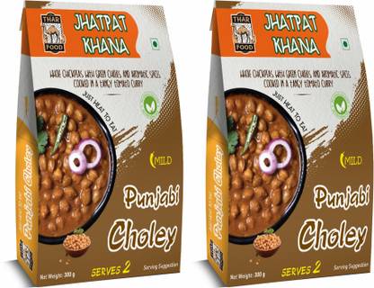 The Thar Food Jhatpat Khana Punjabi Choley Ready To Eat In A Minute instant meal