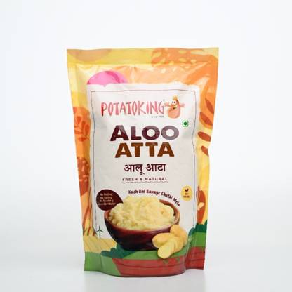 Potatoking Aloo Atta 100% Natural Potato Flour Instant & Easy to Use 100 g
