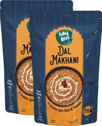 hAy Bite Ready to Eat Dal Makhani Pack of 2 (250 Grams) Each 5 ml