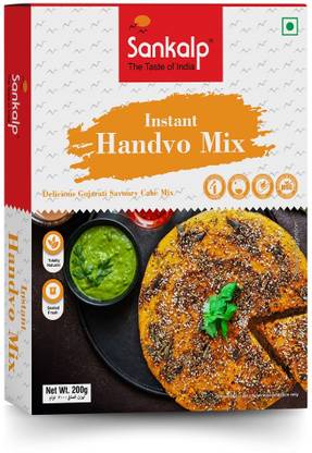 Sankalp by Sankalp Instant Handvo Mix | Traditional Snack | Nutritious & Tasty for Any Time of Day 200 g