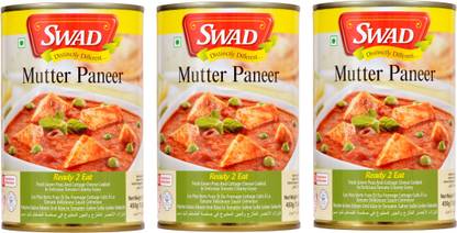 SWAD Ready to Eat Mutter Paneer | Instant Mix Vegetarian with No Added Preservatives 1350 g