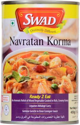 SWAD Ready to Eat Navratan Korma | Instant Mix | 450 g