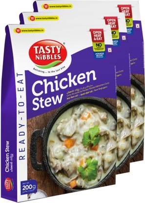 Tasty Nibbles Ready To Eat Chicken Stew 200g [Pack Of 3] 600 g