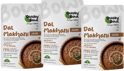 Quicky Bowl Jain Dal Makhani | No onion No garlic | curry | Ready to Eat | Instant Food 225 g