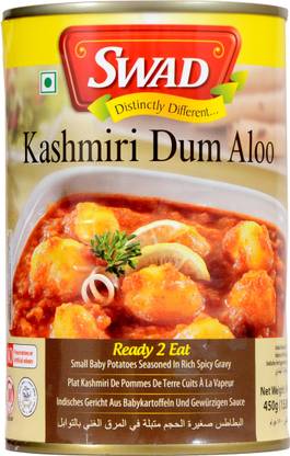 SWAD Ready to Eat Kashmiri Dum Aloo, Instant Mix Vegetarian Meal 450 g