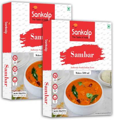 Sankalp by Sankalp Instant Sambar Mix-Ready to Eat-No Preservatives 500 g