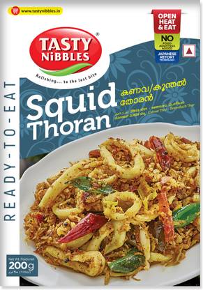 Tasty Nibbles Ready To Eat Squid Thoran 200g (Pack of 1) 200 g