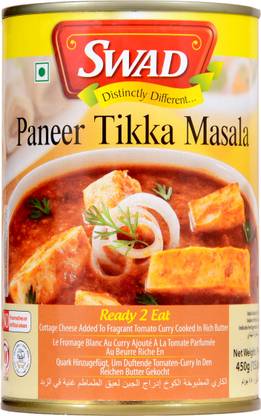 SWAD Ready to Eat Paneer Tikka Masala | Instant Mix Panjabi Vegetarian Meal