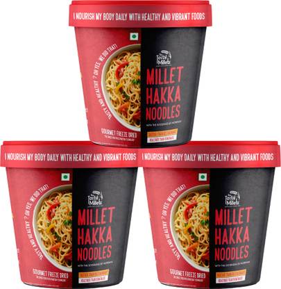 TheTastyMillets The Tasty Millets Hakka Noodles 3 Pieces