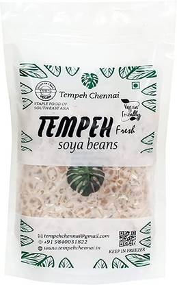 TEMPEHCHENNAI Fresh Tempeh Unpasteurized 5 blocks - 1000 gms/Tempe Soybean -ORIGINAL, 200g 1000 g