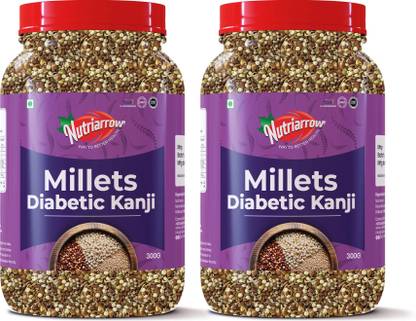 Nutriarrow Millet health mix Kanji|Diabetic Kanji|Natural Grains mix|High Protein & Fiber 1600 g