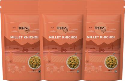 Acethrivefoods Millet Khichdi Instant Mix 250gm Nutritious Meal 750 g
