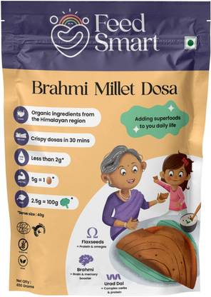 FeedSmart Dosa Mix Batter Dry | Flax Seeds | Millets | Rich in Fiber 450 g