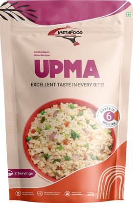 Instafood Upma Ready to Eat Instant Breakfast 150 g