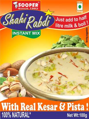SOOPER SHAHI RABDI 100g x 4 PACKS 400 g