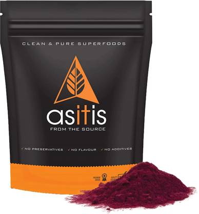 AS-IT-IS Nutrition Beetroot Powder - 250g | 100% Pure & Natural | Improves Athletic Performance | Versatile & Convenient 250 g