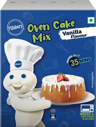 Pillsbury Oven Cake Mix - Moist Supreme Vanilla 225 g