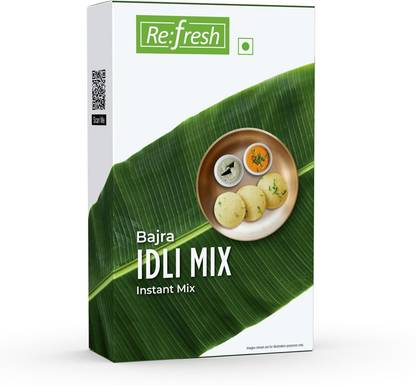 Refresh Bajra Idli Instant Mix | Healthy Breakfast Mix | Authentic South Indian Recipe 200 g