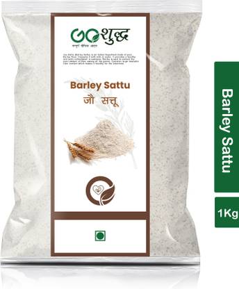 Goshudh Premium Quality Jau Sattu (Barley Sattu)-1Kg (Pack Of 1) 1000 g