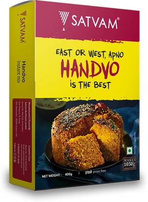Satvam Handvo Instant Mix, 400 Grams 400 g