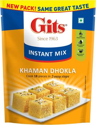 Gits Khaman Dhokla Instant Snack Mix 180 g