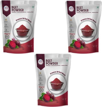 FZYEZY Freeze Dried|Healthy|Organic|Dehydrated Beet Powder Pack-3(50gm) 150 g